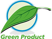 Green product logo Green product logo